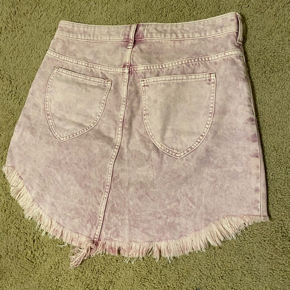 Free People Bailey Denim Mini Skirt (We the Free) - Picture 4 of 10